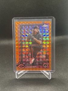 2025 Topps Chrome Rhett Lowder #147 /25 Geometric Refractor