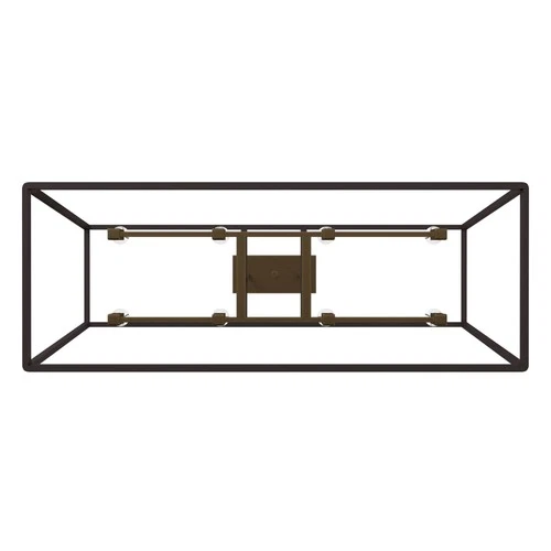 Hinkley Fulton 48" Bronze Linear Geometric Kitchen Island Chandelier - Picture 5 of 7
