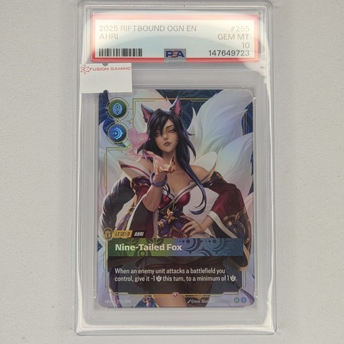 Ahri, Inquisitive graded PSA 10 for sale on eBay
