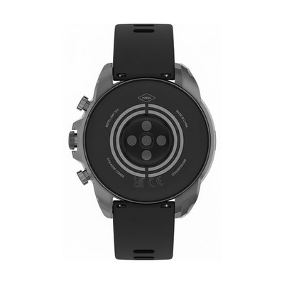 Fossil Men's Gen 6 44mm Stainless Steel Smoke Smartwatch (FTW4059V