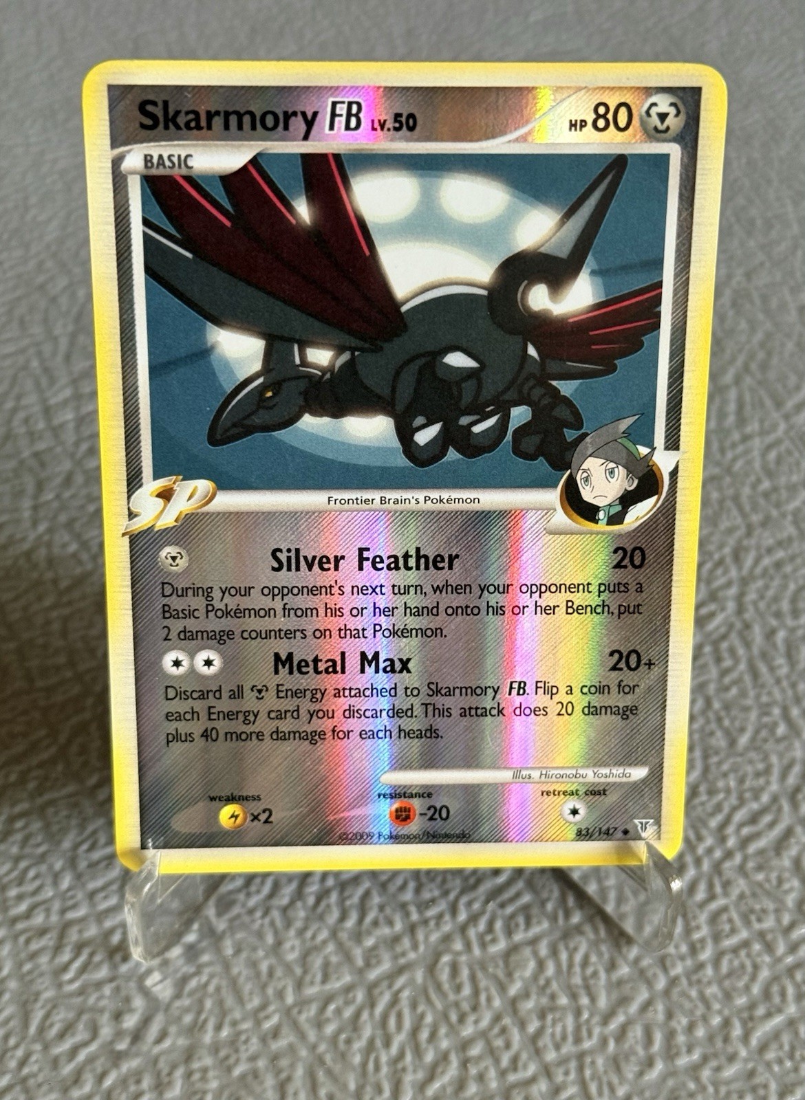 Pokémon 2009 Skarmory FB 83/147 (SP) Supreme Victors Reverse Holo NM 💎