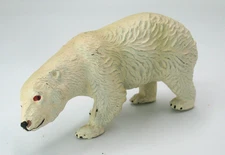 Vintage  Hausser Elastolin Polar Bear  Composite Made in Germany 1930's