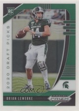 2020 Panini Prizm Draft Picks Rookies Green Brian Lewerke #142 0o6v