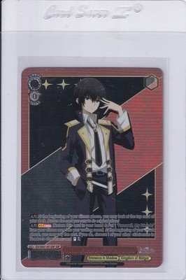 Weiss Schwarz The Eminence In Shadow EIS/SX07-051SSP Bold Excuse Cid Kagenou