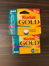 Sealed Expired Kodak Gold Max Camera Film 24 Exposures 11/1999 Self Adjusting