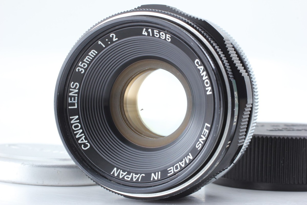 【良品】CANON LENS 35mm F2 Lマウント L39 #87 Near MINT] Canon Lens 35mm f2 Wide Angle L39 LTM Leica L Screw
