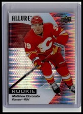 2023-24 Upper Deck Allure #122 Matthew Coronato Red Rainbow