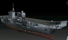 1/700 Italy Trieste Marin Militare Kit fwaterline) 3d Con F35 Nh90 Offerta