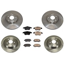 Disc Brake Rotors & Brake Pads for Land Rover Range Rover Evoque 2.0L 2012-2015