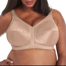 Playtex 18 Hour Ultimate Shoulder Comfort Wirefree Bra 48C Toffee Color NEW 4693
