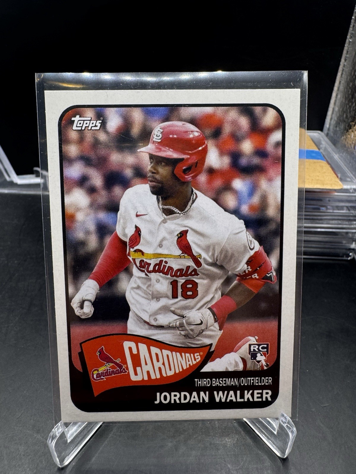 2023 Topps Archives  Jordan Walker RC #154 St. Louis Cardinals