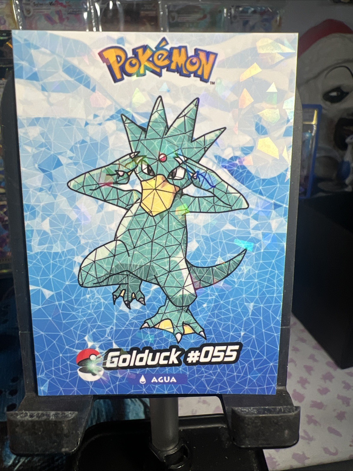 Golduck #55 - Cracked Ice Holo - Crystal Collection 2024 - Pokemon Card
