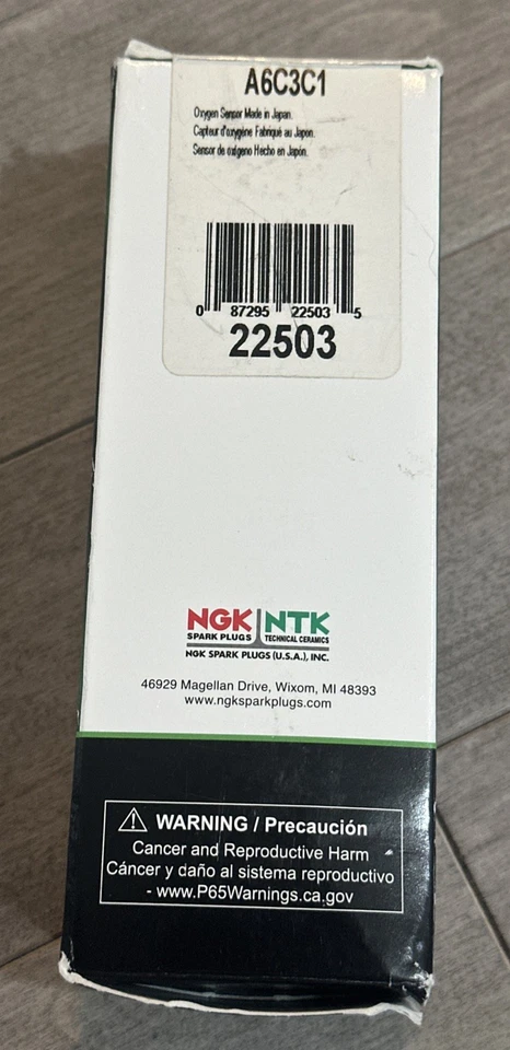 Sensor de oxígeno-tipo OE derecha/izquierda NGK 22503 Foto 2 de 4