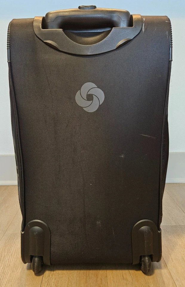 Samsonite Black Rolling Duffel Bag Wheeled Travel Weekender – Used Good - Image 4 of 4
