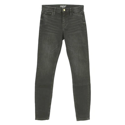 ESPRIT Damen Jeans Hose Mid Rise Jeggings black used schwarz 33005 - Bild 1 von 2