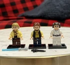 Lego Han Solo Luke Leia Custom Printed Minifigure Lot Medals Star Wars