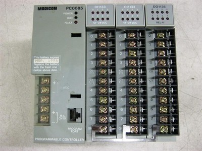 Modicon PC-0085-102 Expansion Programmable Controller-(Untested)