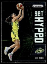 2021-22 Panini Prizm WNBA Get Hyped Sue Bird Seattle Storm #12
