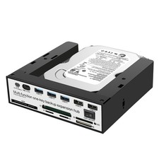 Tool-Free USB 3.0 to 2.5/3.5 Inch SATA HDD Docking Station SD/CF/MS/XD/TF/M2