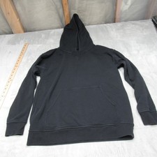 Lululemon Sweatshirt Womens 12 Black Hoodie Pullover Oversized Outdoor All Yours