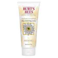 Burt's Bees Deep Cleansing Cream, Soap Bark  Chamomile 6 oz Pack of 4 