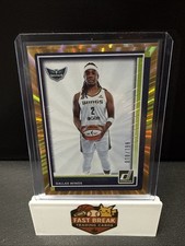 2025 Donruss WNBA #65 Myisha Hines-Allen Orange Lava #/199