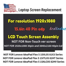 For Lenovo IdeaPad 1 15IAU7 Series 15.6" FHD On-Cell Touch LCD Laptop Screen NEW