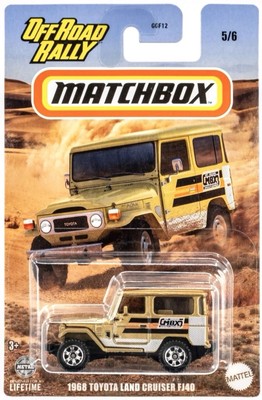MATCHBOX 1968 TOYOTA LAND CRUISER FJ40 OFF ROAD RALLY 2024 | eBay