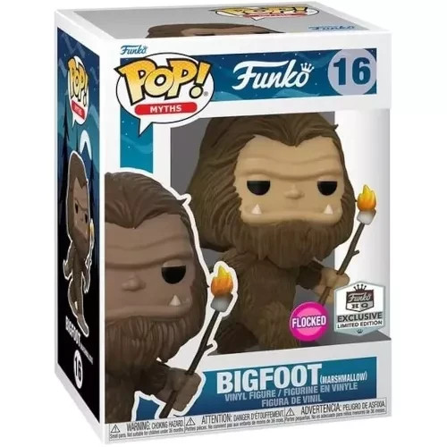 Funko Pop! Funko #16 Bigfoot - Flocked Exclusive Limited Edition w/ Protector