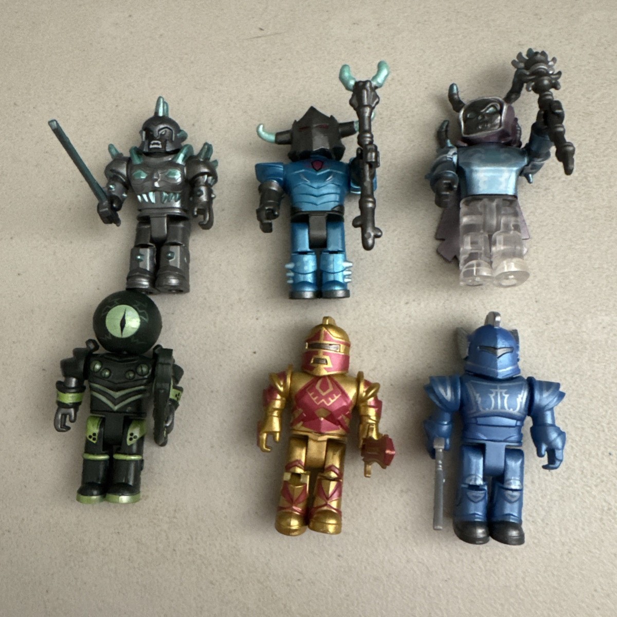 Roblox Korblox Deathspeaker Mage Knight and Overseer Figures w