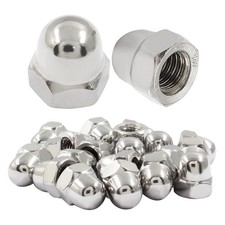 Hitefu 20PCS M8-1.25mm Acorn Cap Nuts Stainless Steel, Hex Cap Dome Head, L...