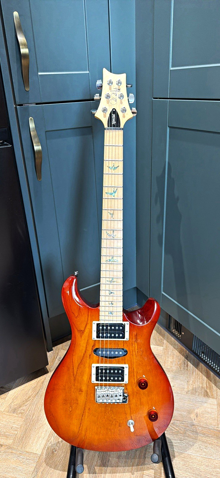 PRS SE Swamp Ash Special, Sunburst, Coil Split, gig bag