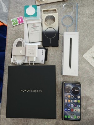 Honor Magic V5 16GB 512 GB Ivory White Dual SIM, inkl.Magic Pen und Rechnung 