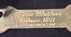 Vintage Seagrams whiskey advertising bottle opener — photo 3