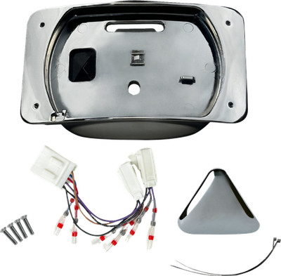 Custom Dynamics Taillight Eliminator License Plate Mount fits 1999-2024 Harley