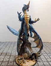 Legendary Blue dragon miniature - rescale miniatures - DnD miniatures - Role Pl