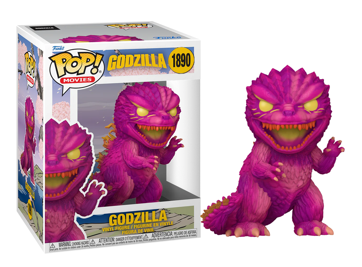 Funko Pop! Premium: Movies: Godzilla - Retro Futurism Pink