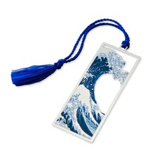Hokusai's The Great Wave Metal Bookmark
