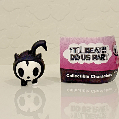 Tokidoki  Til Death Do Us Part Skeletrino Black Cat Figure Simone Legno Capsule