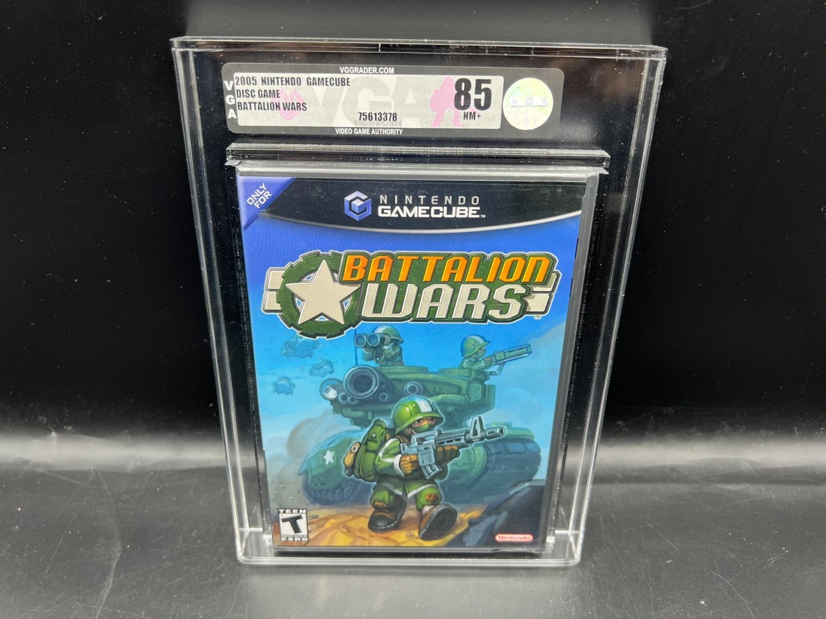 Battalion Wars Nintendo GameCube VGA 85 FACTORY SEALED MINT WATA