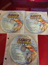 2009 COUNTRY HITS 1 , 3 DISC SET CHARTBUSTER KARAOKE CDGS