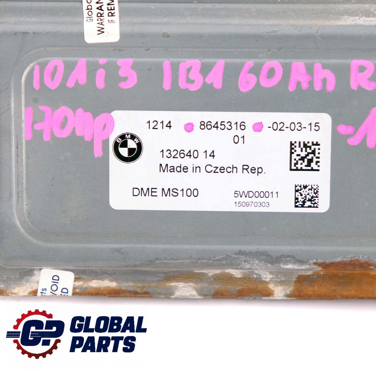 BMW i3 I01 Rex 60Ah Hybrid ECU Engine Control Unit Kit RDME BMW i3 I01 Rex 60Ah Hybrid ECU Engine Control Unit Kit RDME
