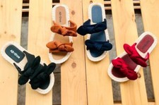 Brand New Womens Slip On Soft Sleepers Ladies Slippers