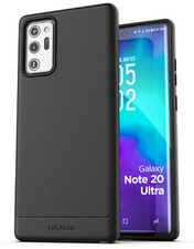 For Samsung Galaxy Note 20 Ultra Case Slim Grip Phone Cover - Black