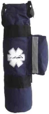 Portable Oxygen Cylinder Sleeve Bag Star Of Life - Zippered Storage Tank Pouch w