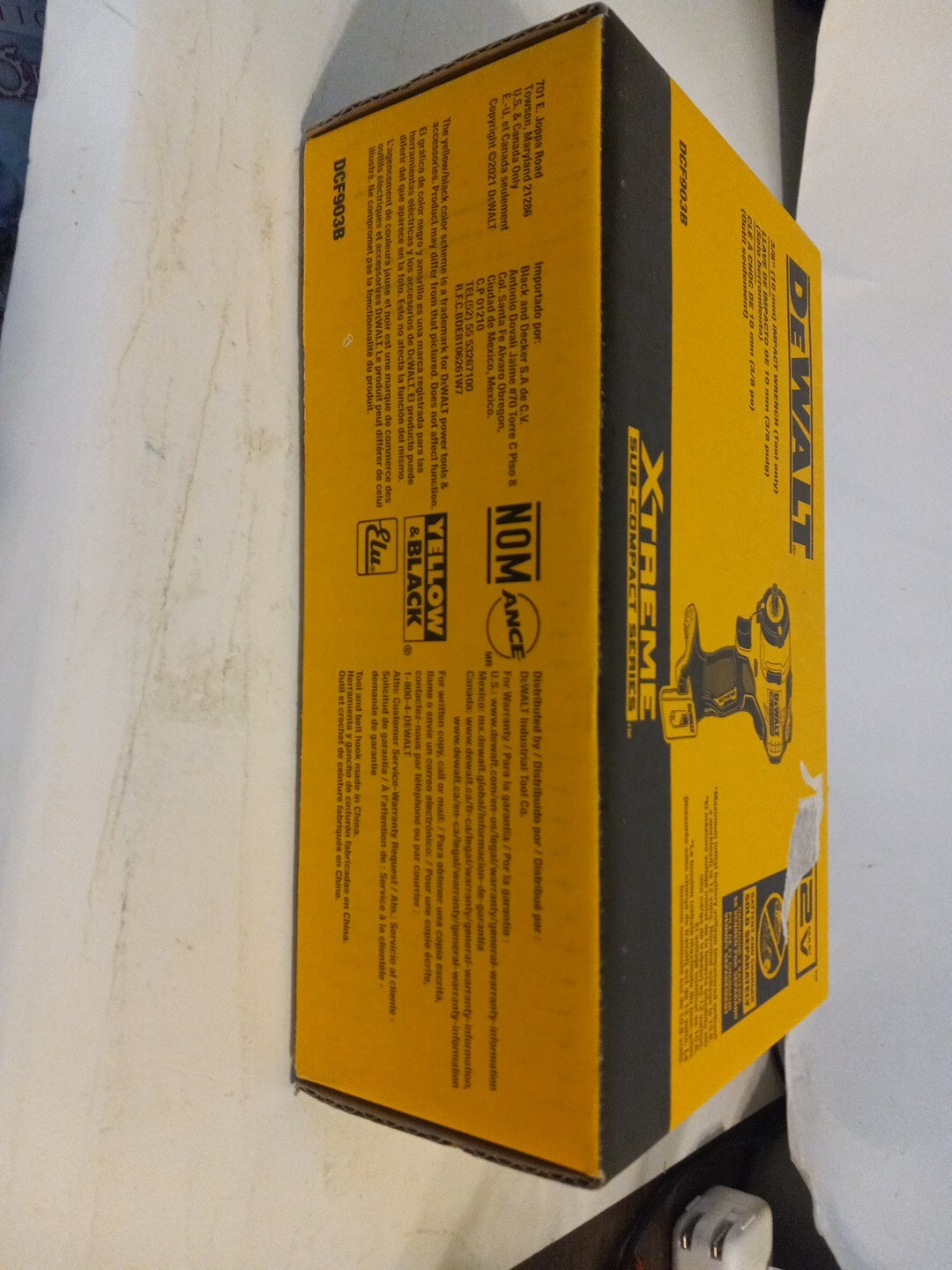 DEWALT DCF903B 12V 3/8" Impact Bare Tool Wrench