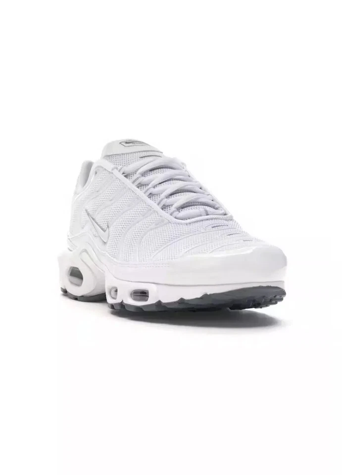 Nike Air Max Plus TN Bianche Total White dal N. 40 al 45 - Immagine 3 di 4