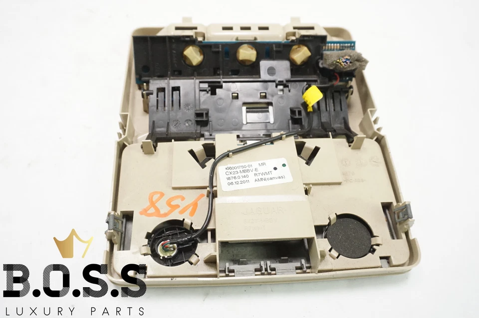 2009-2015 JAGUAR XF XFR XFR-S LÂMPADA FRONTAL CÚPULA SUPERIOR BRONZEADA FABRICANTE DE EQUIPAMENTO ORIGINAL - Imagem 4 de 4