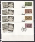 Canada Scott 1298-1301 FDC - 1940, World War II
