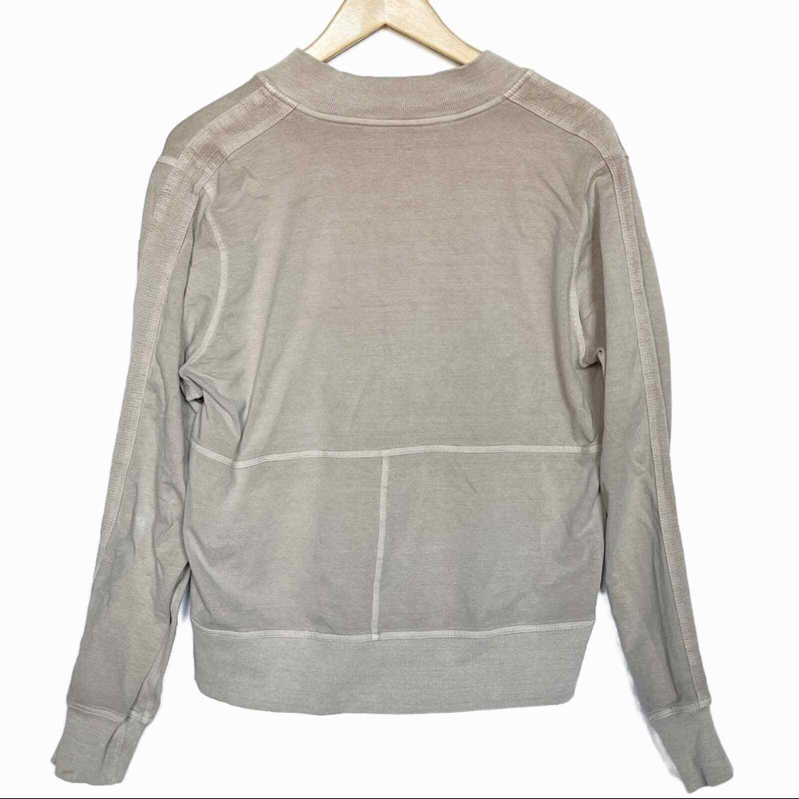 Athleta Farallon Knit Bomber Jacket Large Gem